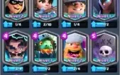 CONTA CLASH ROYALE NIVEL 12 + 36 LENDARIAS,MAX 4755 TROFEUS