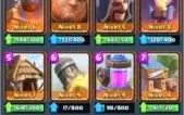 CONTA CLASH ROYALE NIVEL 12 + 36 LENDARIAS,MAX 4755 TROFEUS