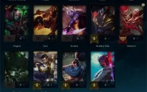 Conta diamante 1 57% de winrate