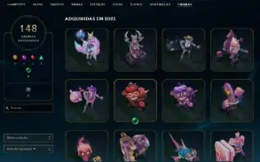 Conta de Lol Top Full Champ + de 1000 skins