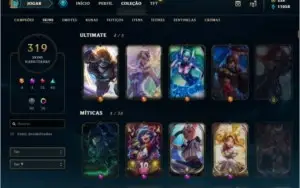 Conta de League Of Legends Season 2