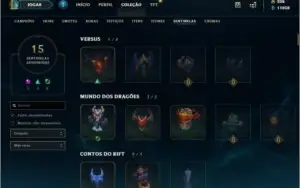 Conta de League Of Legends Season 2