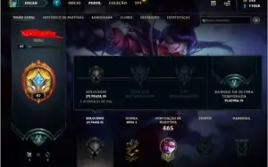 Conta de League Of Legends Season 2