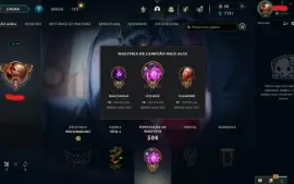 Conta League of Legends 68 Skins Full Acesso