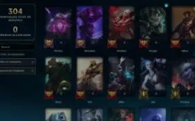 Conta League of Legends 68 Skins Full Acesso