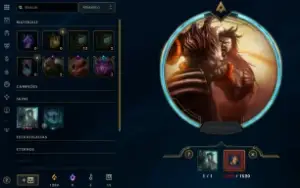 Conta League of Legends 68 Skins Full Acesso