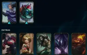 Conta League of Legends 68 Skins Full Acesso