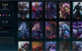 CONTA LOL + VALORANT