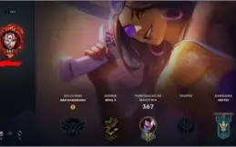 CONTA LOL + VALORANT