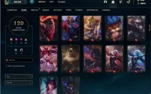 Conta Ferro 2 com 93 Champs e 120 Skins + 3 Ultimates