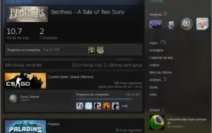 CONTA STEAM 75 JOGOS - CSGO, PUBG, RAINBOW SIX
