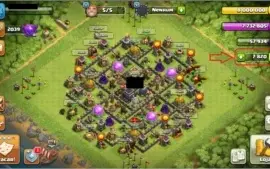 Clash of Clans - CV9 FULL - 7820 gemas