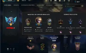 Contal League Of Legends Full Acesso S1, Janna Vitoriosa E +