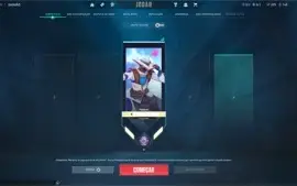 Conta Valorant diamante 2  Chaveiro Raro 5 facas