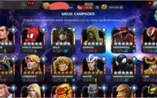 Conta Marvel Torneio de Campeões-Cavaleiro