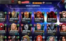Conta Marvel Torneio de Campeões-Cavaleiro