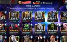 Conta Marvel Torneio de Campeões-Cavaleiro