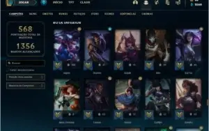 CONTA LOL COM MUITAS SKINS + VALORANT