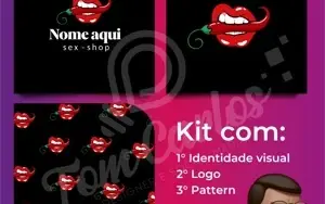 Logomarca pra Sex Shop Kit Promocional Pré Pronto!