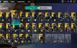 Rainbow six siege + steam com varios jogos 1358 reais gasto