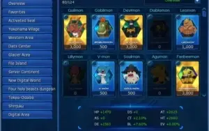 Conta GDMO GK server Omegamon