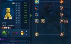 Conta GDMO GK server Omegamon