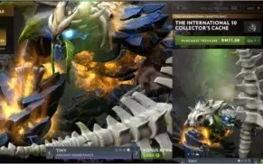 Dota 2 Sets de Colecionador Top, bastante set.