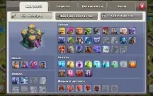 Conta Clash Of clans CV14 TOP com muitos enfeites que nunca