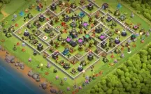 Conta Clash Of clans CV14 TOP com muitos enfeites que nunca