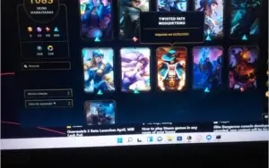 Conta no League of legend 1085 skins
