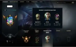 CONTA LOL GOLD 4 75 CAMPEÕES 58 SKINS