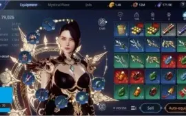 Conta MIR4/Server EU 44 Sorcerer Lvl 70 com 79k de power
