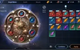 Conta MIR4/Server EU 44 Sorcerer Lvl 70 com 79k de power