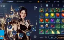 Conta MIR4/Server EU 44 Sorcerer Lvl 70 com 79k de power