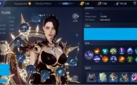 Conta MIR4/Server EU 44 Sorcerer Lvl 70 com 79k de power