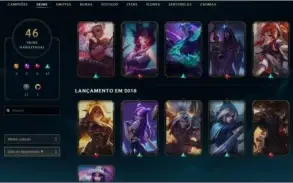 Conta Platina 3 com Skin Rara Irelia Prestígio (Mítica)