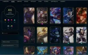 Conta Platina 3 com Skin Rara Irelia Prestígio (Mítica)