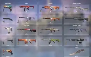 Valorant com R$380,00 em skins - LOL + R$500,00 em skins