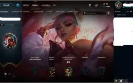 Conta lv 24 com 8 skins