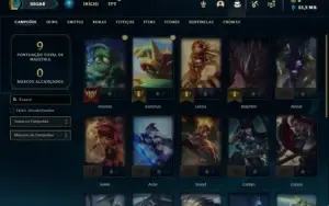 Conta Platina 2 com 25 Champs e 1 Skin