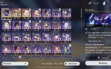 Conta Genshin AR 55 + Nahida e BIS + Alhaitham + Star Rail
