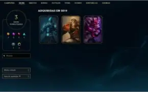 Vende-se conta LOL level 23 upada manualmente