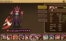 Summoners Wars LV Max top