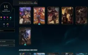 Conta lol [Mestre Nas 2 Filas]