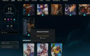 Conta lol [Mestre Nas 2 Filas]