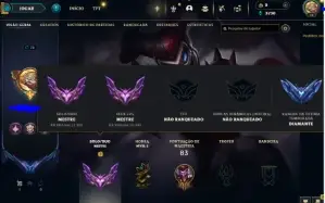 Conta lol [Mestre Nas 2 Filas]