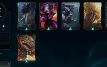 Conta LOL Nível 374 Unraked