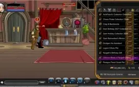 CONTA AQW 9 ANOS COM ITENS ENDGAME E RAROS