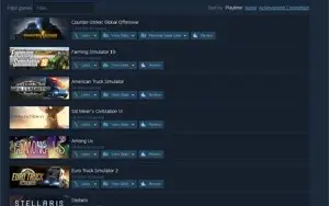 Conta Steam lvl 41 e vários jogos pagos+prime cs:go 1,319hrs