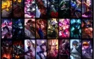 League of Legends 136 champs 53 skins lvl 38